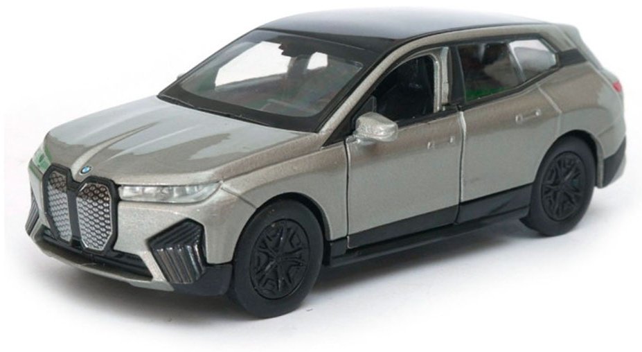 Легковая Welly BMW iX 43832W/GY, металл, серый купить,NaN