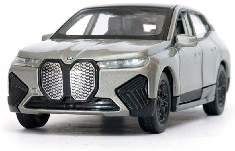 Легковая Welly BMW iX 43832W/GY, металл, серый купить,NaN