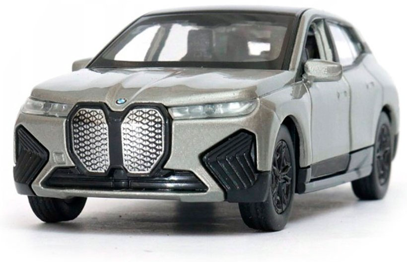 Легковая Welly BMW iX 43832W/GY, металл, серый купить,NaN