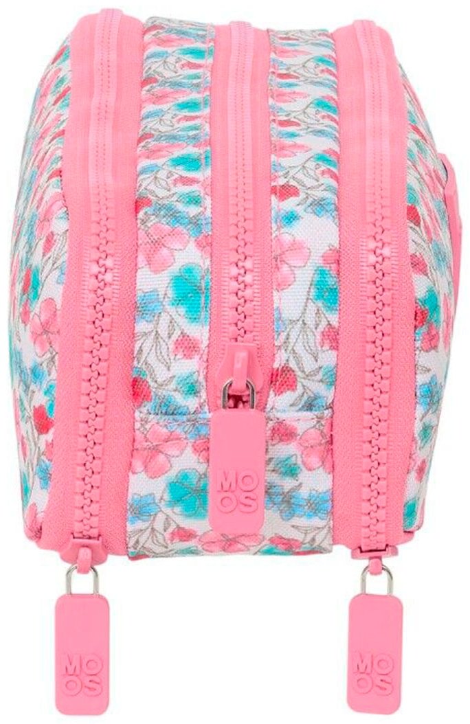 Пенал SAFTA Moos Flores Multicolour 812418929, застежка молния, мультиколор купить,NaN