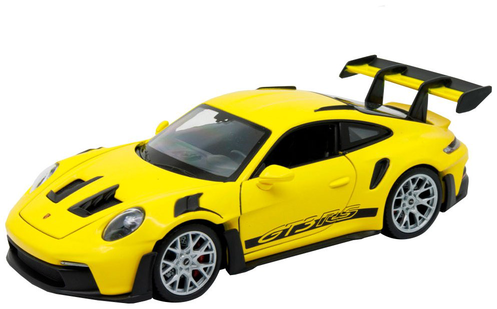 Легковая Welly PORSCHE 911 GT3 RS 43835W/YL, металл, желтый купить,NaN