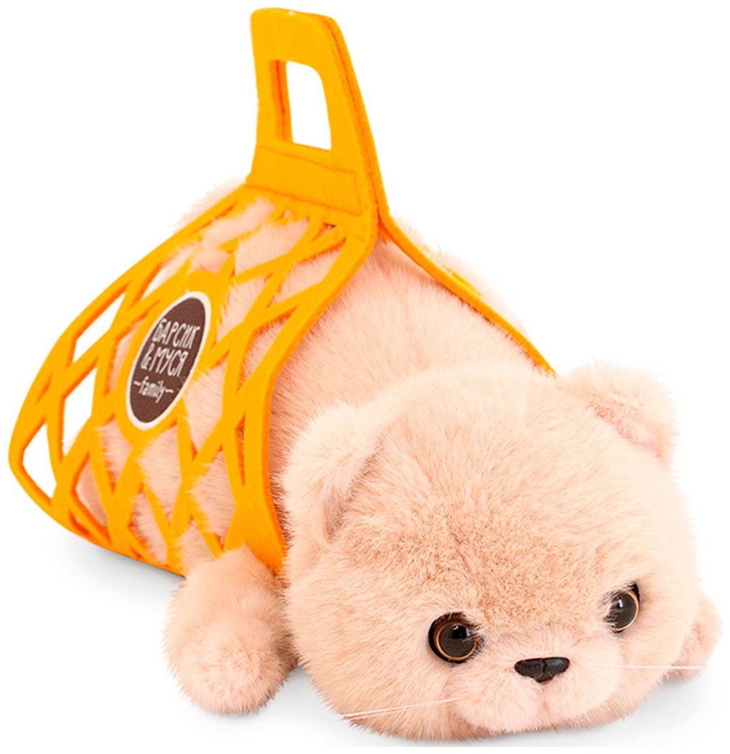 Мягкая игрушка Orange Кот Барсик, высота 35 см, бежевый купить,NaN
