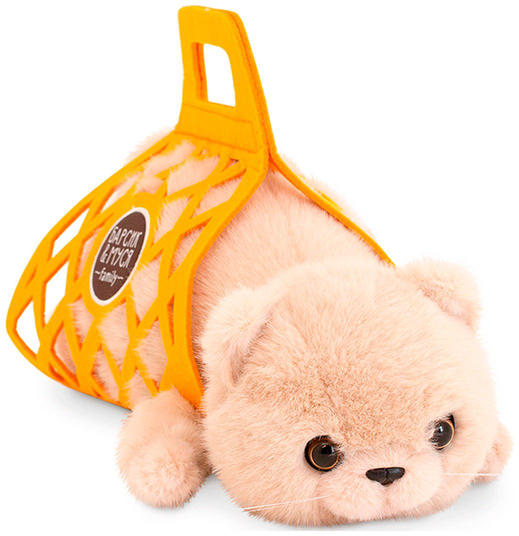 Мягкая игрушка Orange Кот Барсик, высота 35 см, бежевый купить,NaN