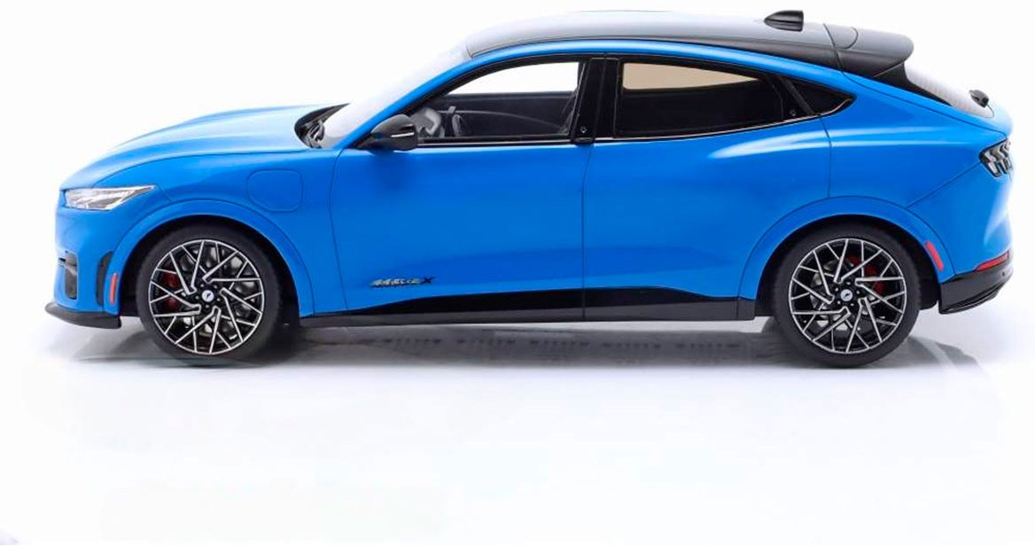 Легковая Welly 2023 FORD MUSTANG MACH-E GT 43839W, металл, голубой