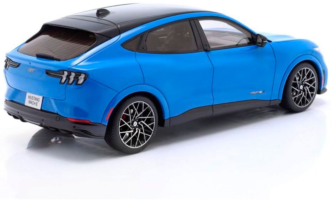 Легковая Welly 2023 FORD MUSTANG MACH-E GT 43839W, металл, голубой