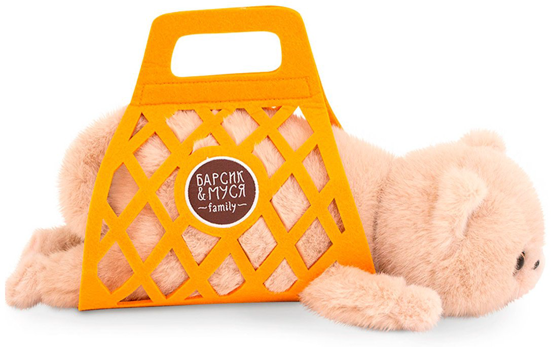 Мягкая игрушка Orange Кот Барсик, высота 35 см, бежевый купить,NaN