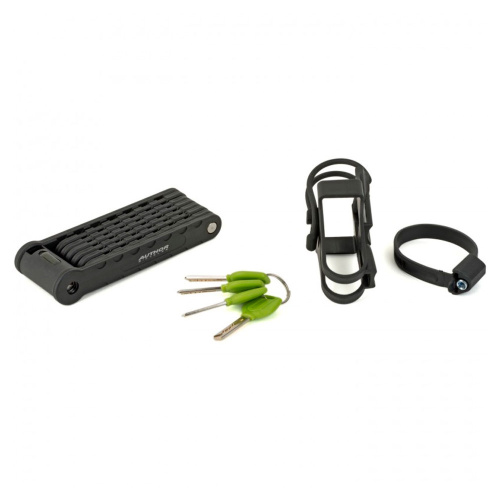 Замок Author Foldable lock AUL FlexGuard-8 X9 17 064 220 черный