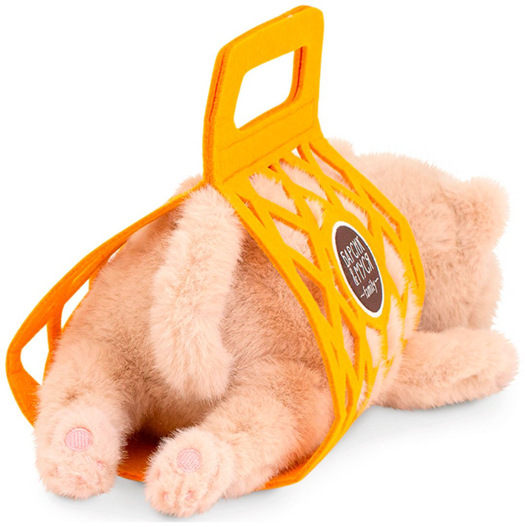 Мягкая игрушка Orange Кот Барсик, высота 35 см, бежевый купить,NaN
