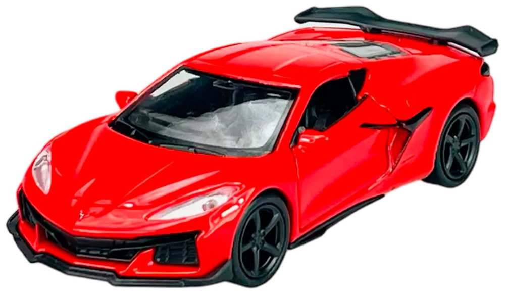 Легковая Welly CHEVROLET 2023 CORVETTE Z06 43830W/YL, металл, пластик, красный купить,NaN