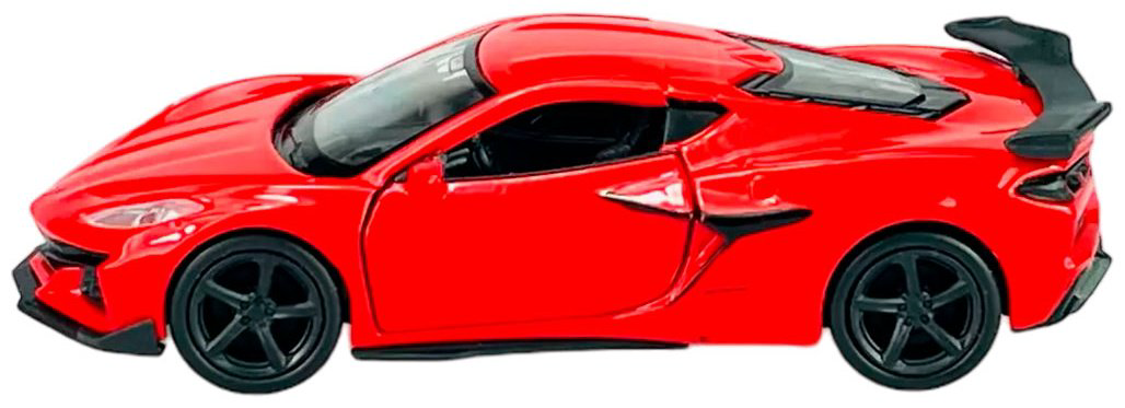 Легковая Welly CHEVROLET 2023 CORVETTE Z06 43830W/YL, металл, пластик, красный купить,NaN
