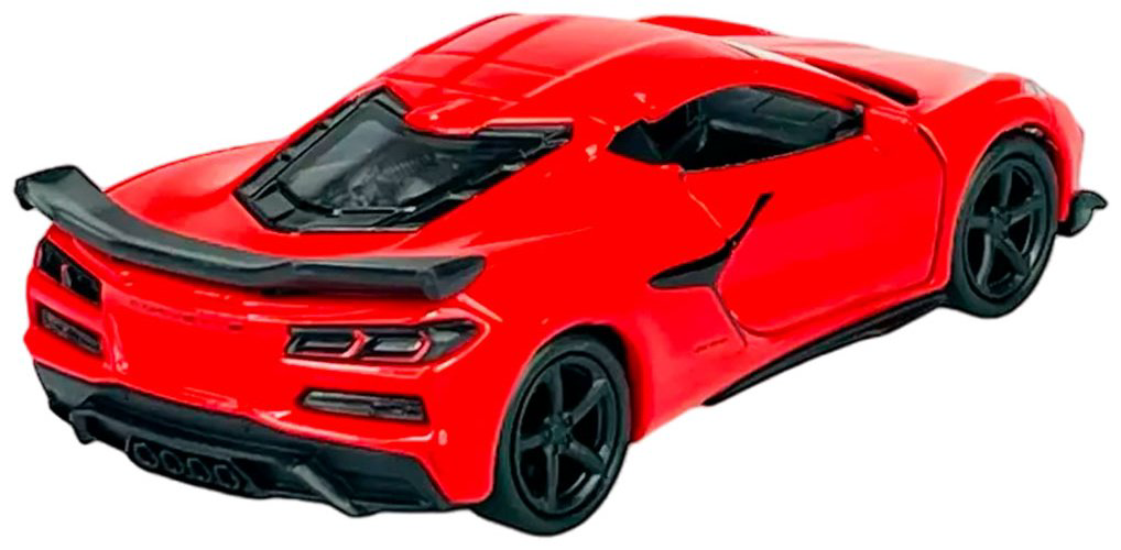 Легковая Welly CHEVROLET 2023 CORVETTE Z06 43830W/YL, металл, пластик, красный купить,NaN