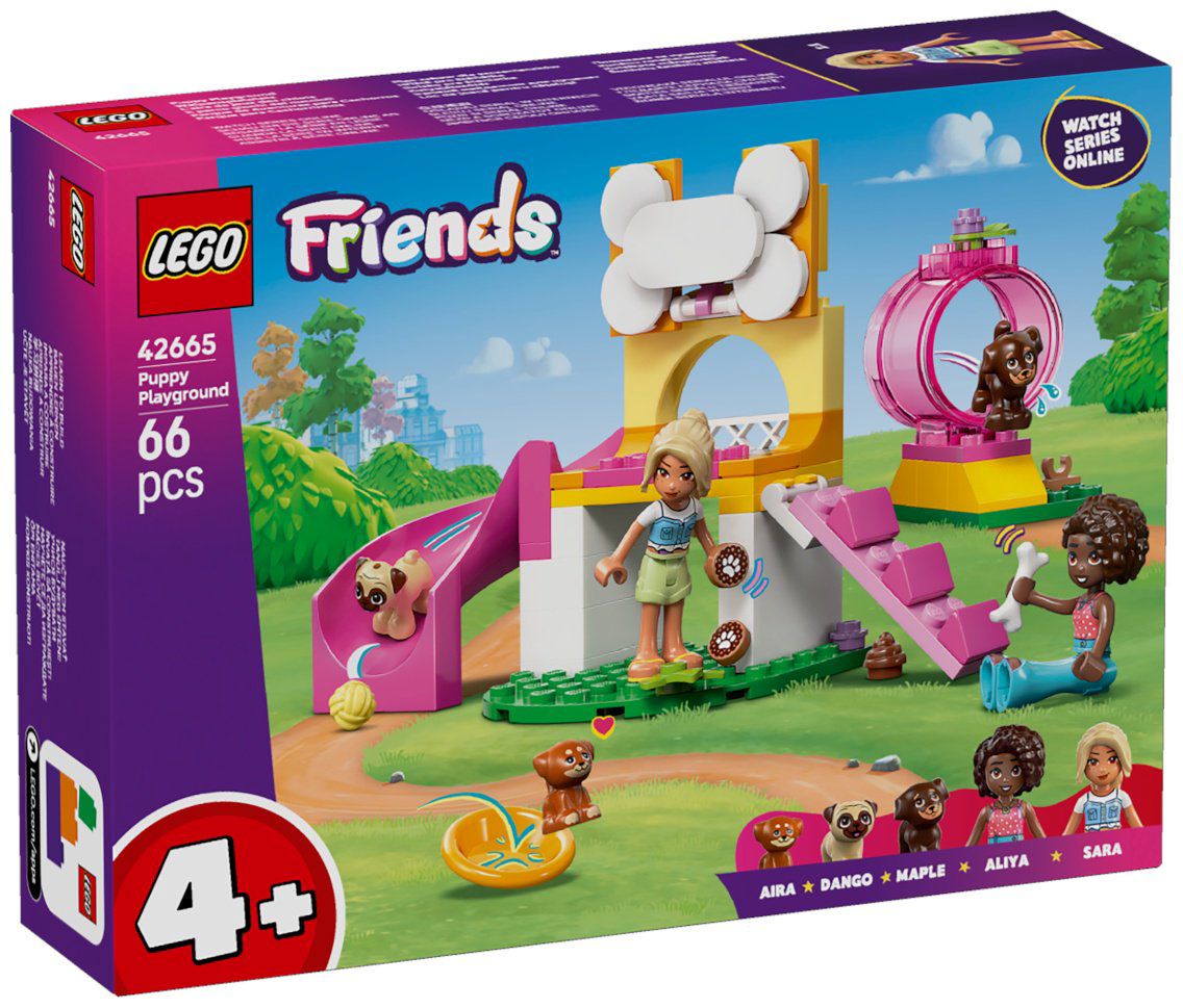 Конструктор LEGO Игровая площадка для щенков Friends, деталей 66 шт купить,NaN