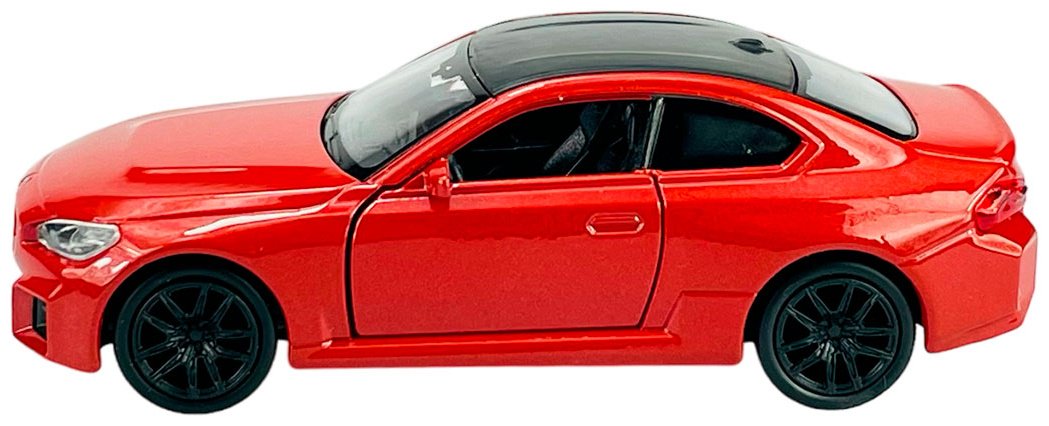 Легковая Welly BMW M2 43833W/RD, металл, пластик, красный купить,NaN