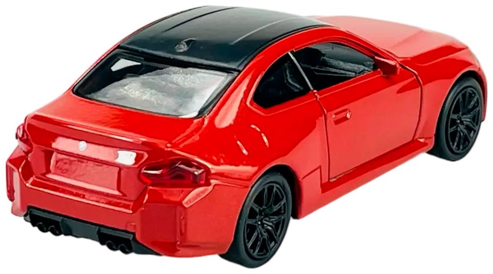 Легковая Welly BMW M2 43833W/RD, металл, пластик, красный купить,NaN