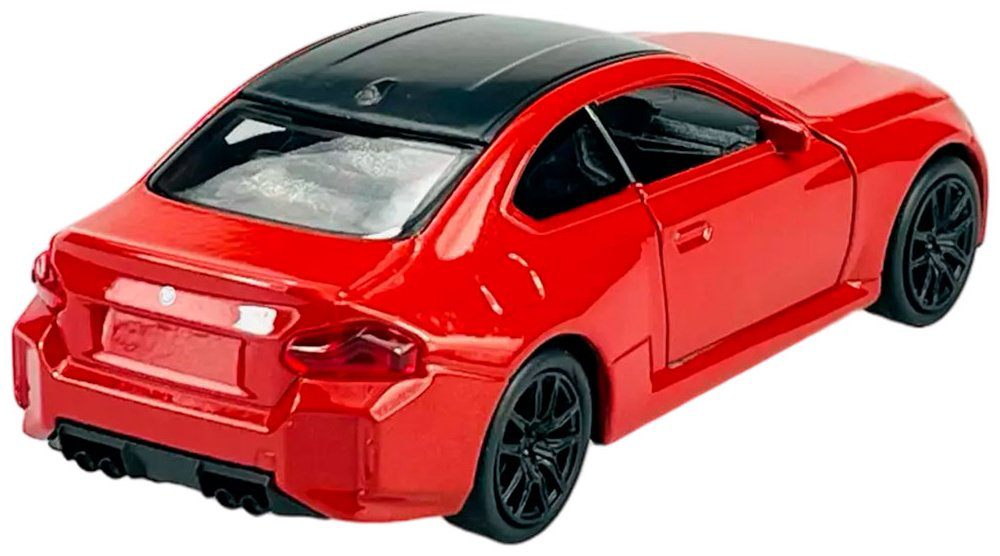 Легковая Welly BMW M2 43833W/RD, металл, пластик, красный купить,NaN