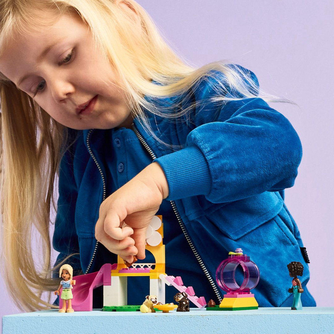 Конструктор LEGO Игровая площадка для щенков Friends, деталей 66 шт купить,NaN