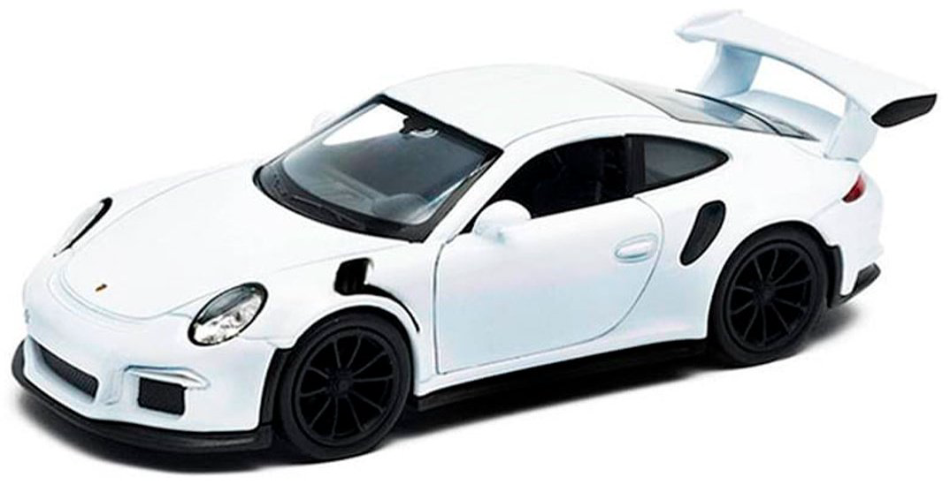 Легковая Welly PORSCHE 911 GT3 RS 43746W/WH, металл, пластик, белый купить,NaN