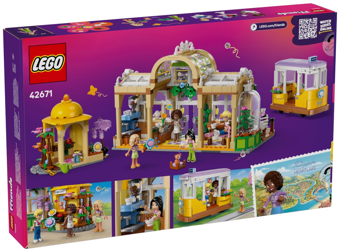 Конструктор LEGO Кафе с растениями Friends, деталей 1137 шт - ForteMarket Конструктор LEGO Кафе с растениями Friends, деталей 1137 шт купить,0