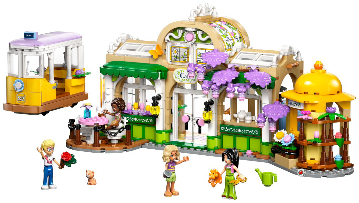 Конструктор LEGO Кафе с растениями Friends, деталей 1137 шт купить,NaN
