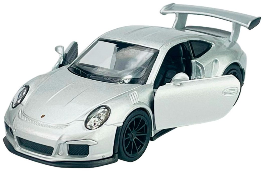 Легковая Welly PORSCHE 911 GT3 RS 43746W/SL, металл, пластик, серебряный - ForteMarket Легковая Welly PORSCHE 911 GT3 RS 43746W/SL, металл, пластик, серебряный купить,0