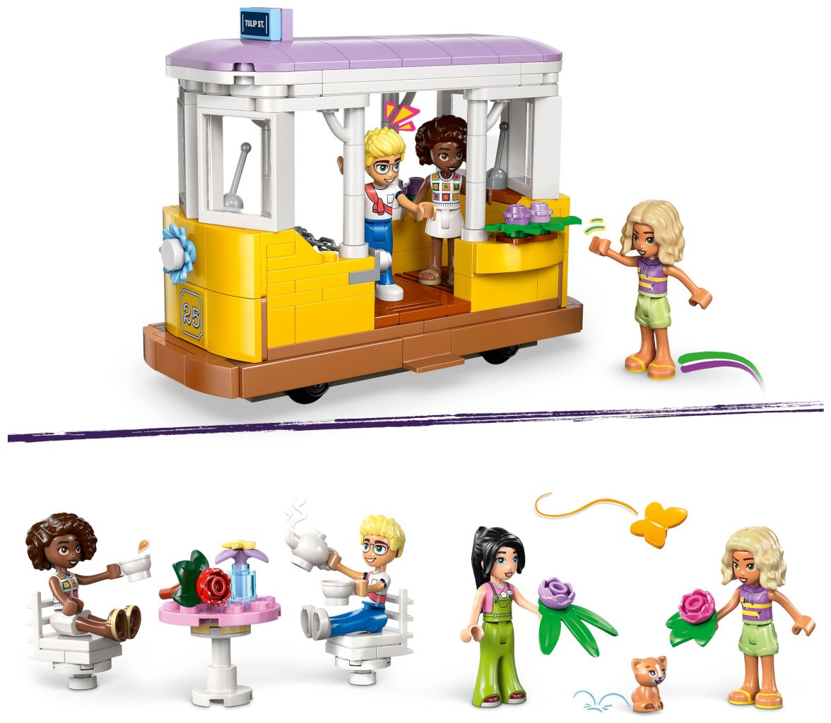 Конструктор LEGO Кафе с растениями Friends, деталей 1137 шт - ForteMarket Конструктор LEGO Кафе с растениями Friends, деталей 1137 шт купить,0
