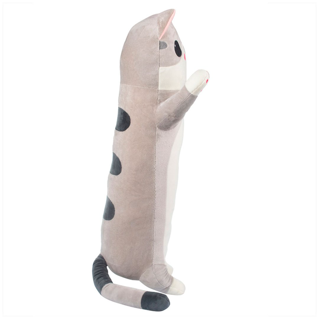 Мягкая игрушка Fancy Кот Батон, высота 70 см, серый купить,NaN