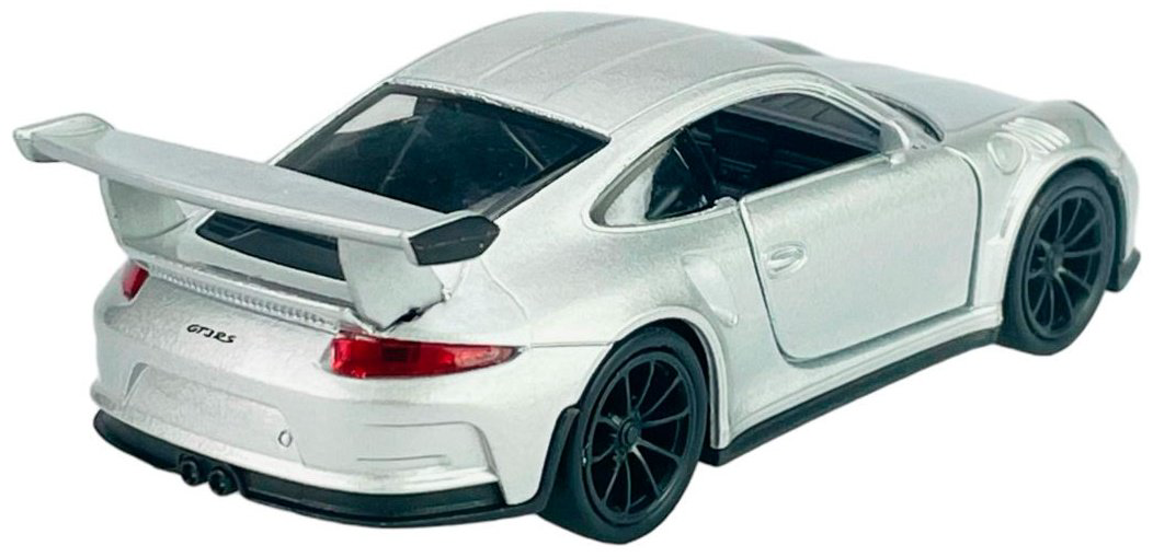 Легковая Welly PORSCHE 911 GT3 RS 43746W/SL, металл, пластик, серебряный купить,NaN