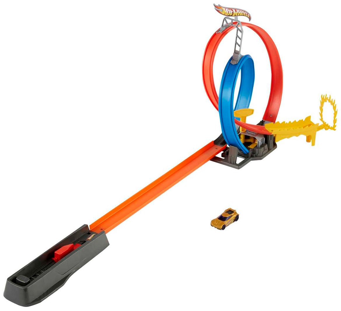 Детские треки и авторалли Hot Wheels Бесконечная энергия мультиколор
