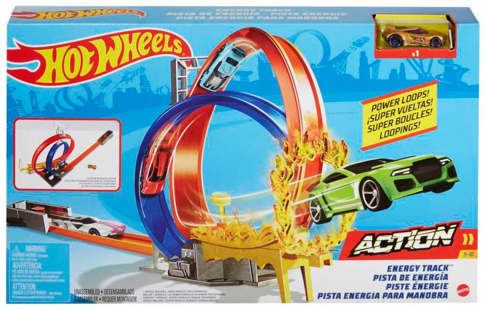 Детские треки и авторалли Hot Wheels Бесконечная энергия мультиколор купить,0