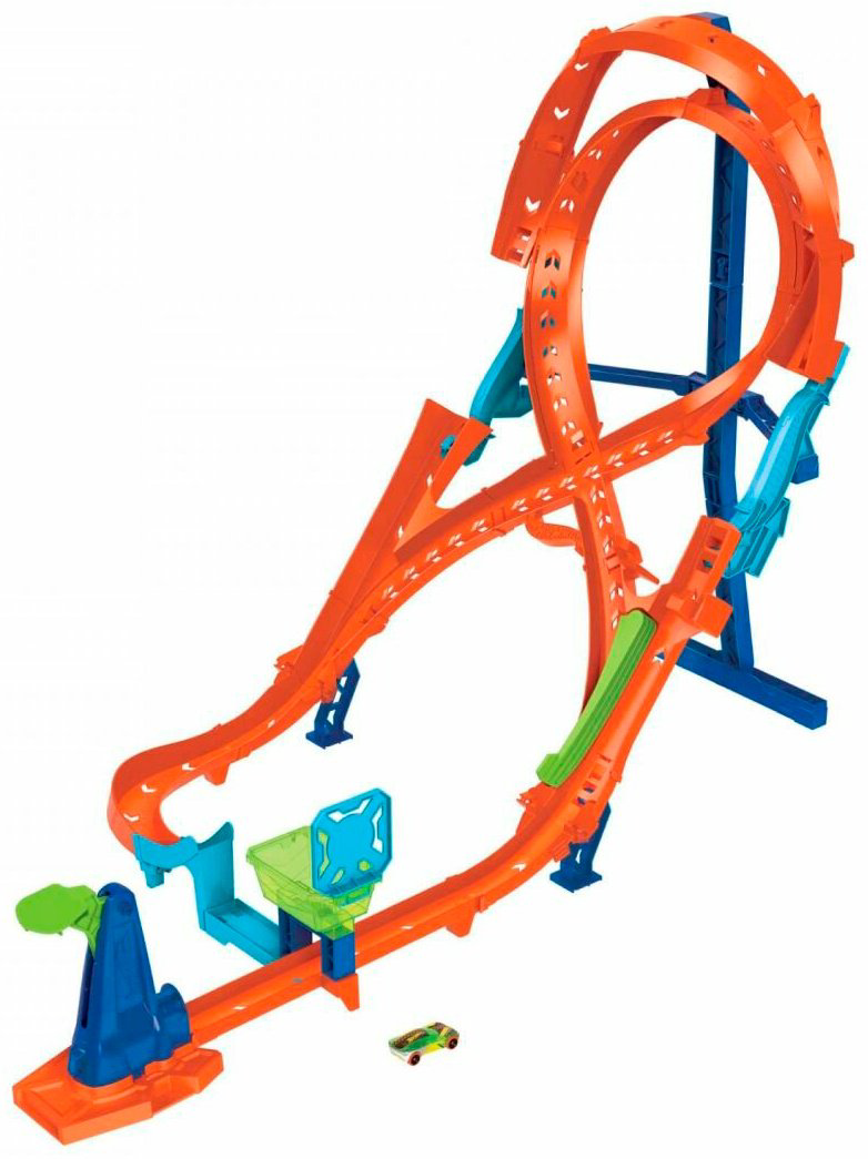 Детские треки и авторалли Hot Wheels Вертикальная восьмерка мультиколор купить,NaN