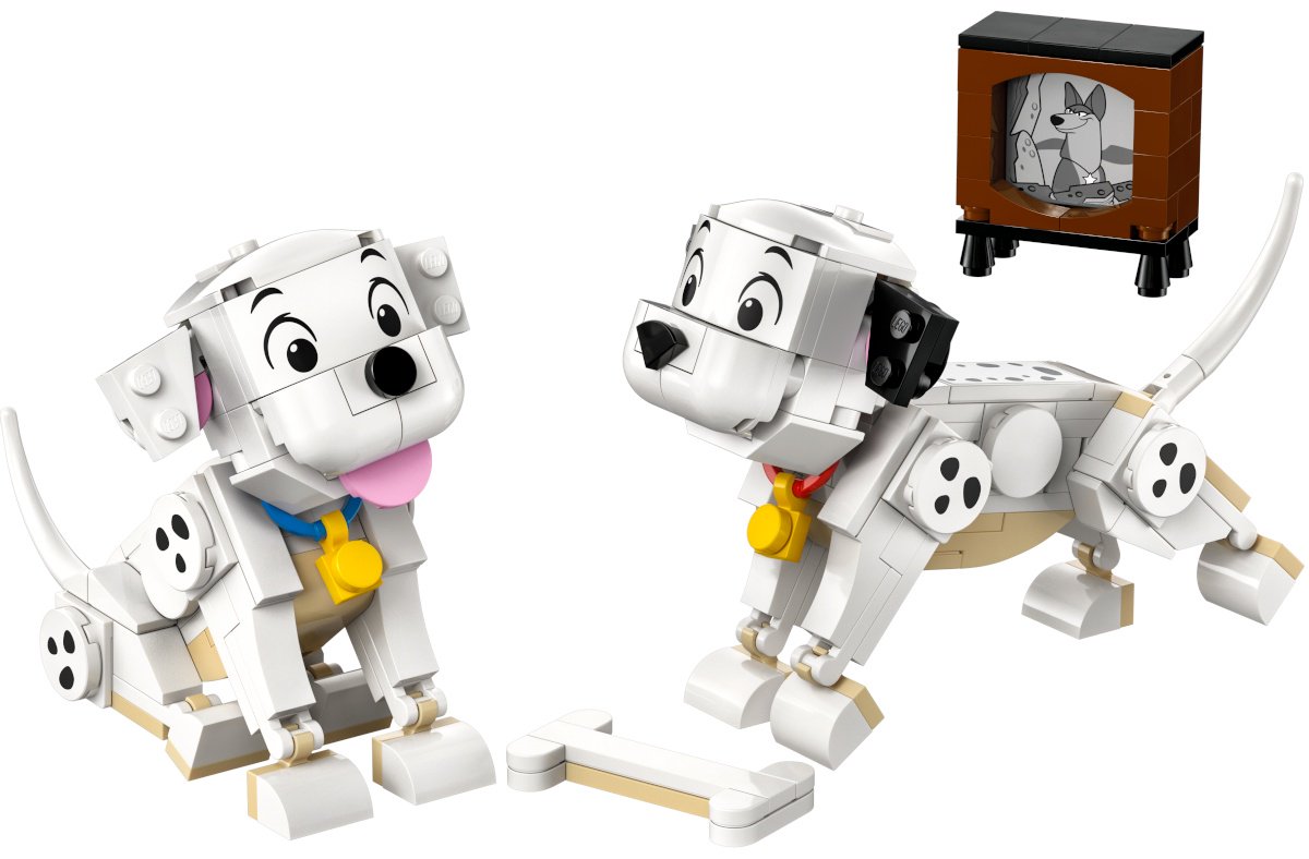 Конструктор LEGO Лаки и Пенни, щенки из «101 далматинец» Disney, деталей 268 шт