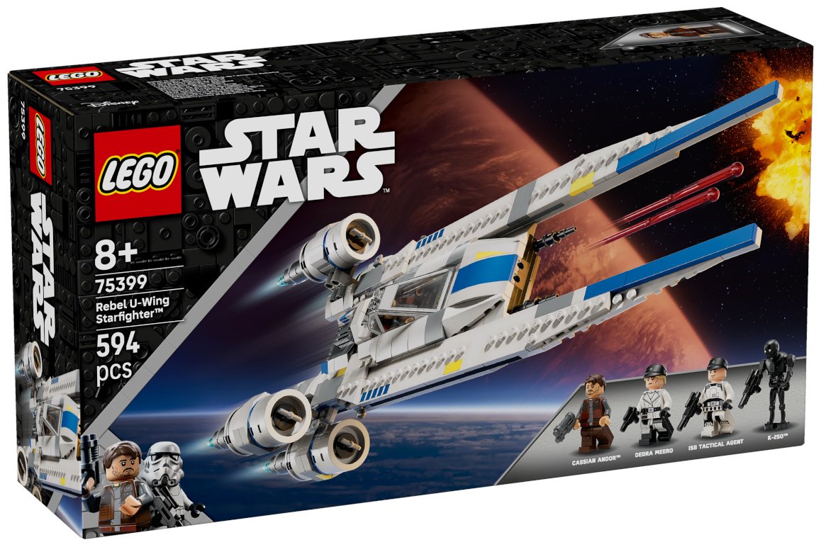 Конструктор LEGO Истребитель Андора U-Wing, деталей 594 шт
