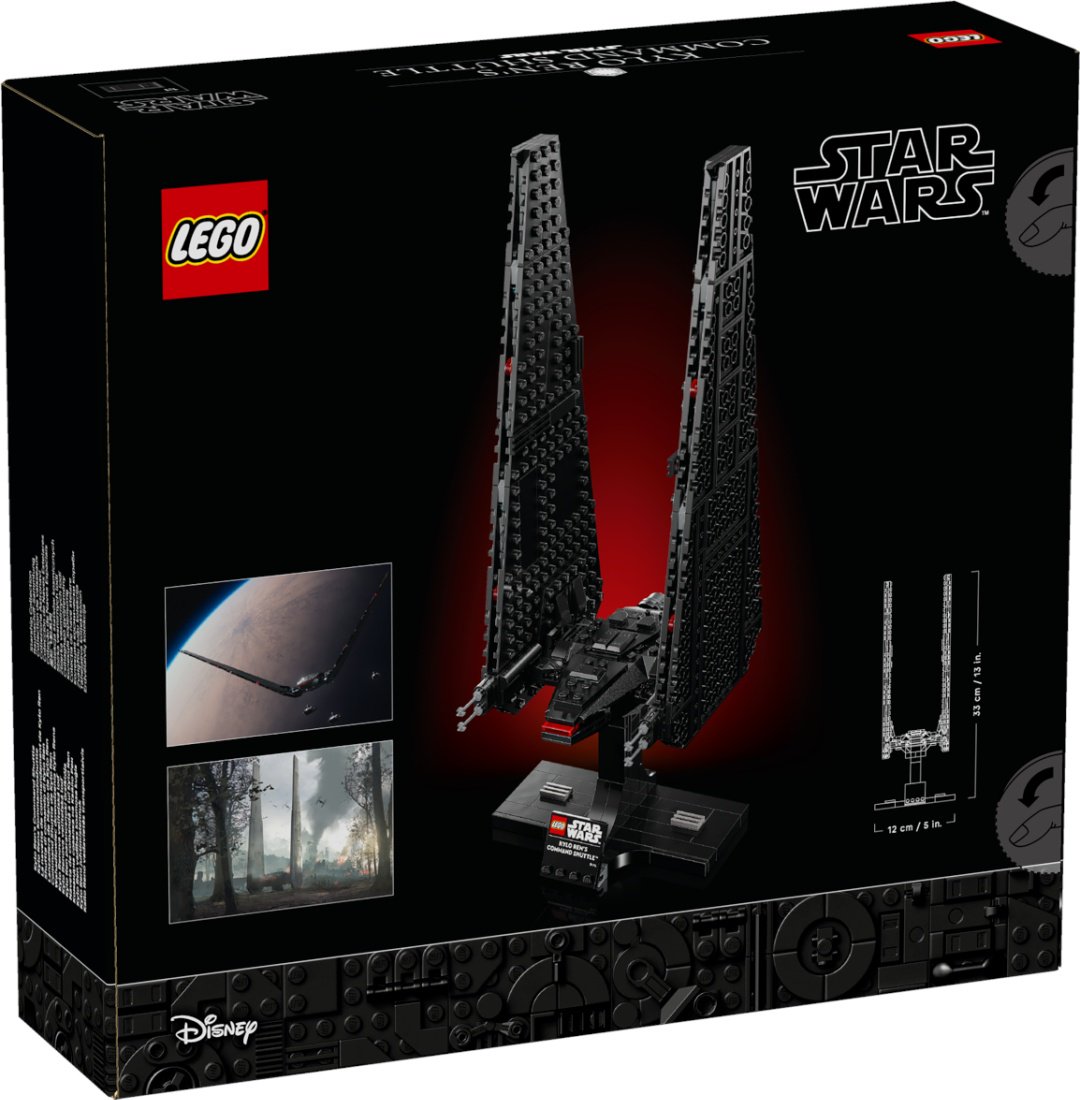 Конструктор LEGO Командный шаттл Кайло Рена , деталей 386 шт купить,0