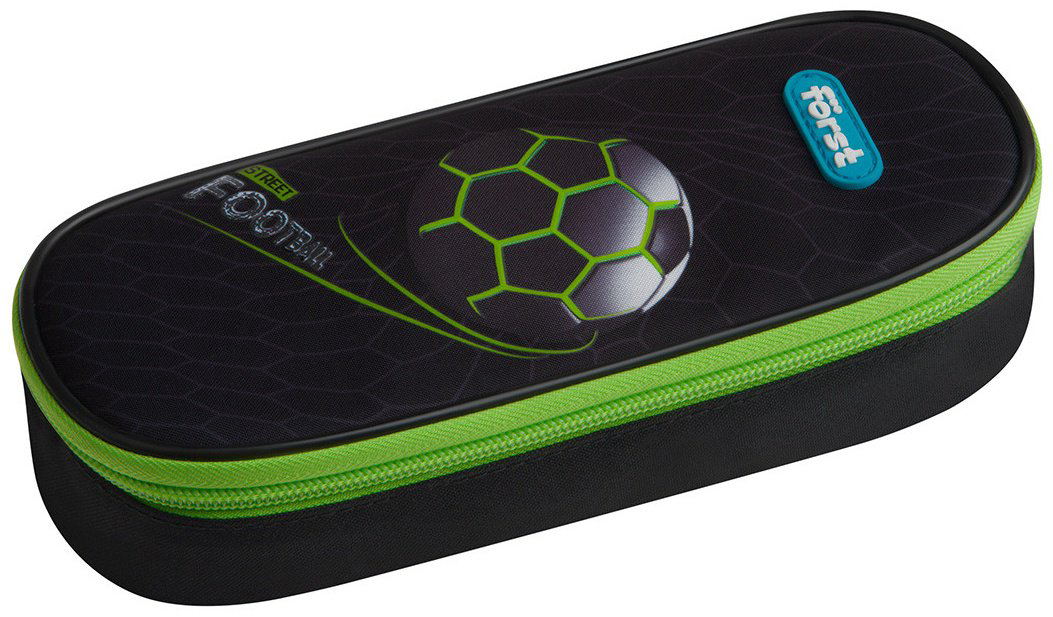 Пенал-футляр Forst Street Football FT-PF-012505, застежка молния, черный купить,NaN