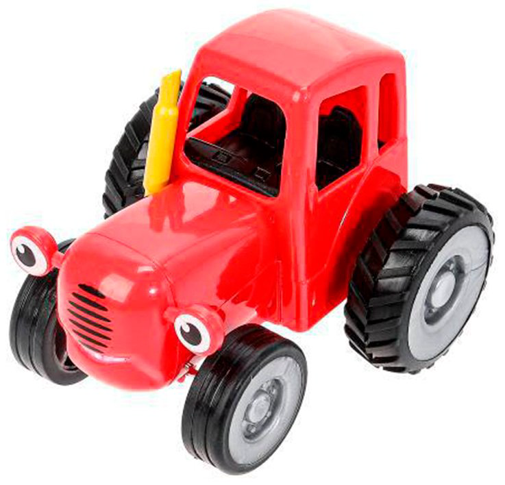 Трактор Синий трактор ТРАКТОР PF-REDTRACTOR-RU, пластик, красный купить,NaN