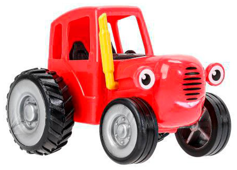Трактор Синий трактор ТРАКТОР PF-REDTRACTOR-RU, пластик, красный купить,NaN