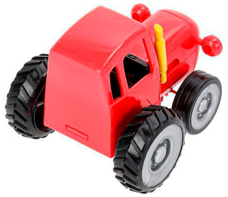 Трактор Синий трактор ТРАКТОР PF-REDTRACTOR-RU, пластик, красный купить,NaN