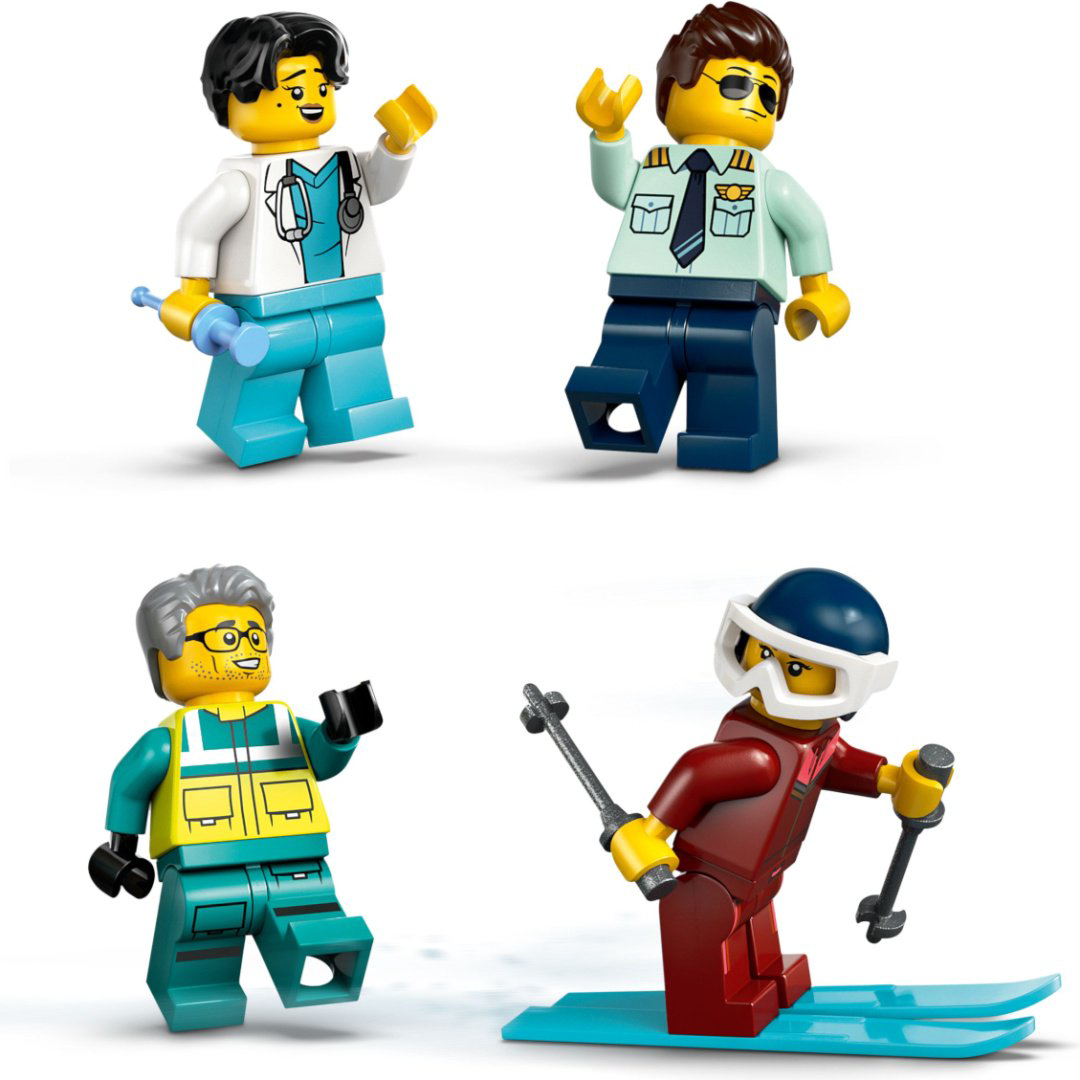Конструктор LEGO Самолет санитарной авиации City, деталей 395 шт купить,42354