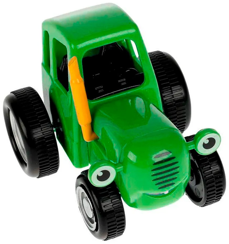 Трактор Синий трактор ТРАКТОР PF-GREENTRACTOR-RU, пластик, зеленый