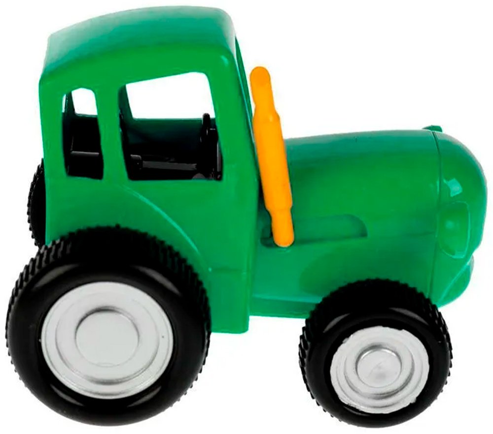 Трактор Синий трактор ТРАКТОР PF-GREENTRACTOR-RU, пластик, зеленый