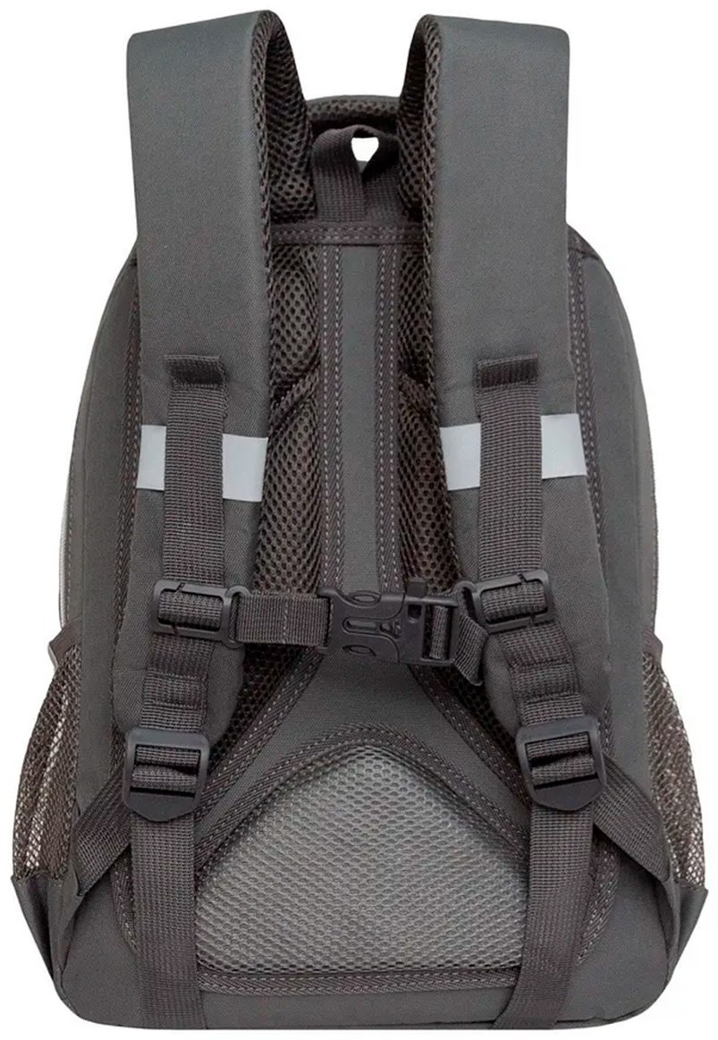 Рюкзак Grizzly полиэстер серый купить,0