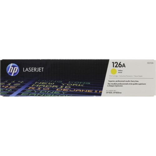Картридж HP 126A CE312A желтый купить,53918