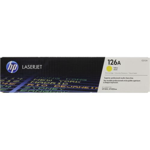 Картридж HP 126A CE312A желтый купить,53918