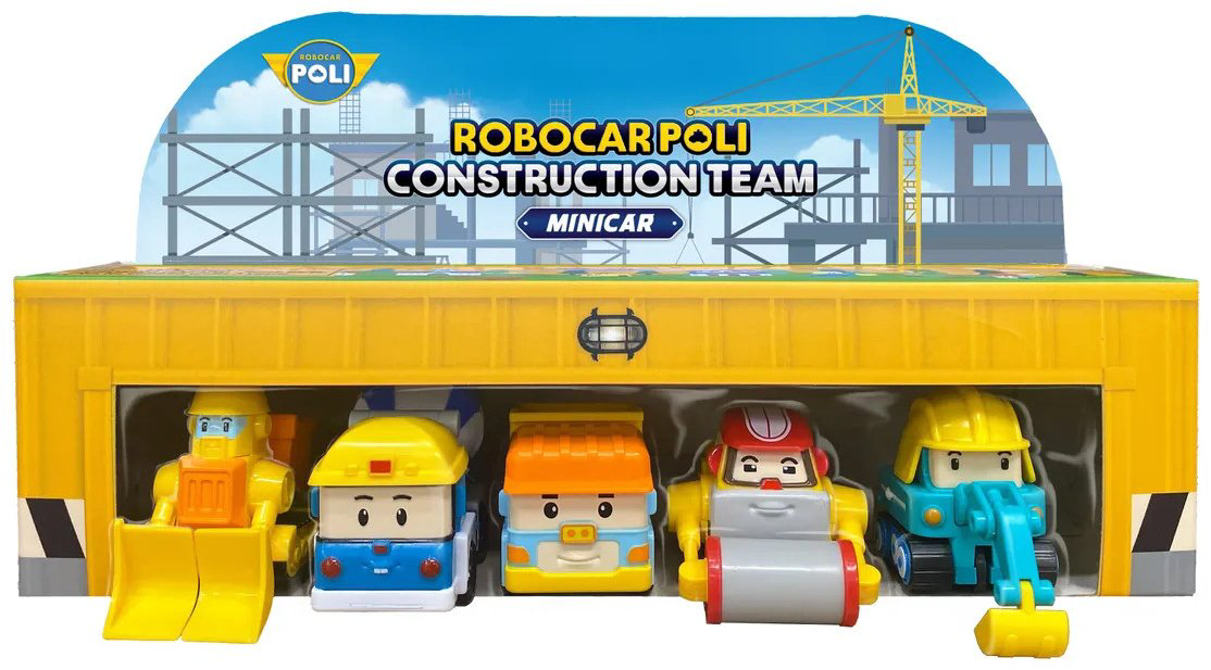 Спецтехника Poli Robocar мини мультиколор