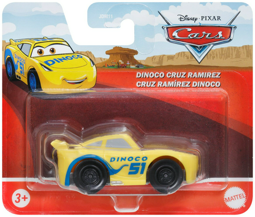 Легковая Cars Dinoco Cruz Ramirez желтый