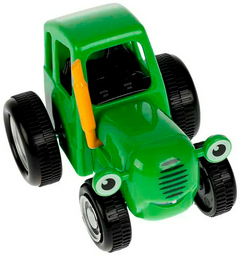 Трактор Синий трактор ТРАКТОР PF-GREENTRACTOR-RU, пластик, зеленый