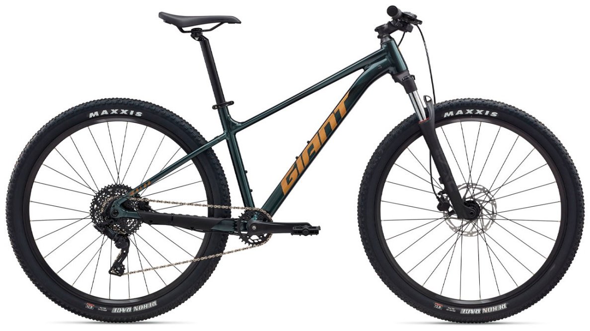 Велосипед Giant Talon 29 2 2025 20 дюймов зеленый