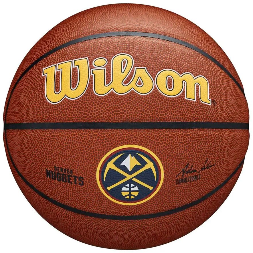 Мяч Wilson NBA Team Alliance Den Nuggets WTB3100XBDEN для баскетбола размер 7