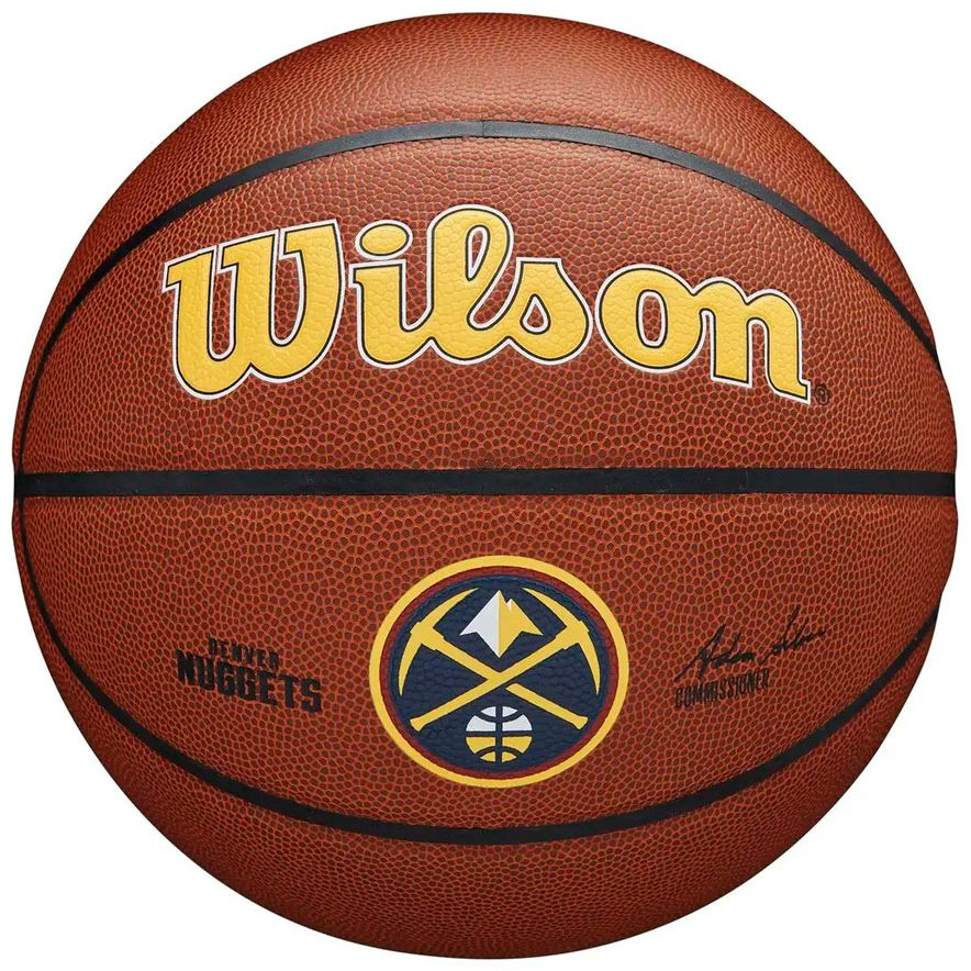 Мяч Wilson NBA Team Alliance Den Nuggets WTB3100XBDEN для баскетбола размер 7 купить,21900