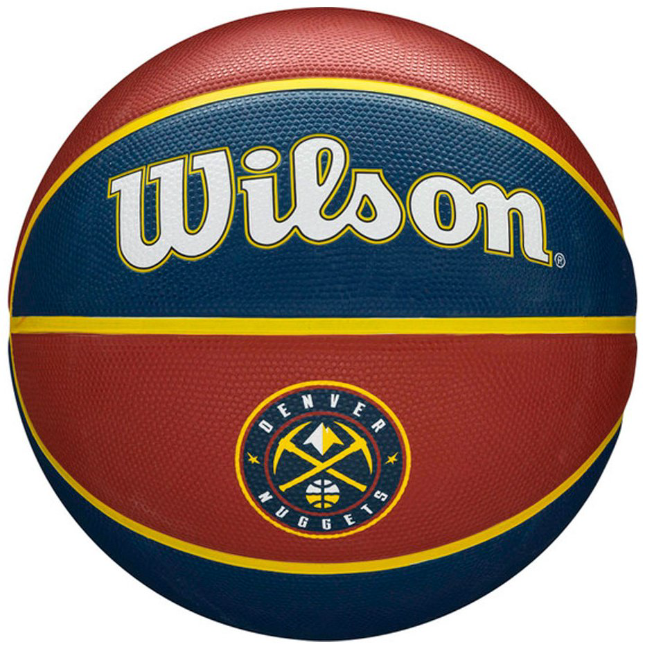 Мяч Wilson NBA Team Tribute Denver Nuggets, WTB1300XBDEN для баскетбола размер 7 купить,14900